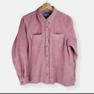 L.L.Bean Pink Corduroy Shirt 2X 100% cotton